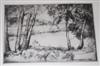 DONALD SHAW MACLAUGHLAN Group of 8 etchings with drypoint.